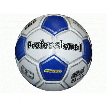 Мяч футбольный Sprinter Professional р. 5 синтет.кожа бутиловая камера, фото 1