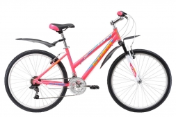 Велосипед Stark'17 Luna 26.1 V розово-желтый 16&quot;