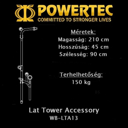 Опция Powertec - тяга сверху/снизу WB-LTO14/WB-LTO15, фото 7