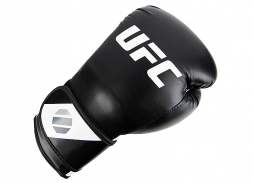 (UFC Перчатки тренировочные для спарринга черные - 6 Oz), фото 1