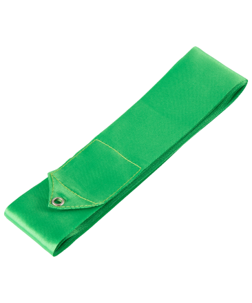 Лента для художественной гимнастики AGR-201 4м, с палочкой 46 см, зеленый, фото 2