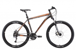 Велосипед Stark'18 Tactic 27.5 D тёмно-серый/оранжевый/чёрный 20&quot;