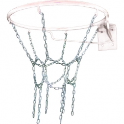 Антивандальная сетка - цепь для баскетбольного кольца No-7, на  6 мест