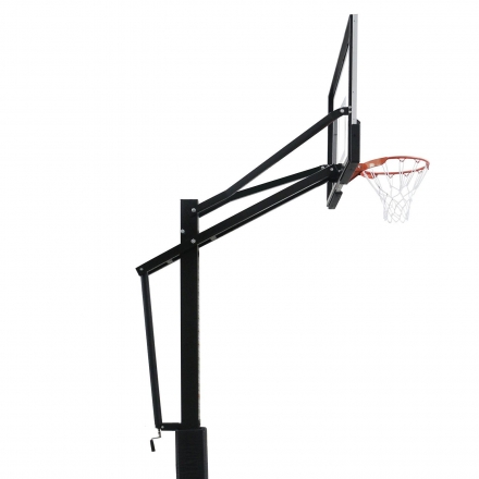 Баскетбольная стационарная стойка DFC ING60U 152x90см (четыре короба), фото 6