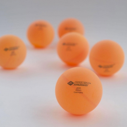 Мячики для настольного тенниса DONIC JADE, 6 шт, оранжевый, фото 3