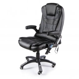Офисное массажное кресло Calviano Veroni 54 (черное), фото 1