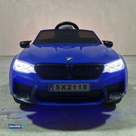 Электромобиль BMW M5 Competition SX2118 синий, фото 10