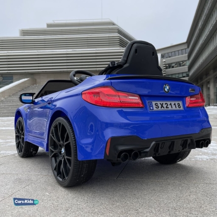 Электромобиль BMW M5 Competition SX2118 синий, фото 4