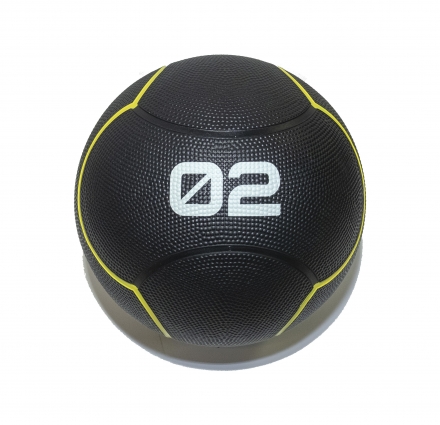 Мяч тренировочный черный 2 кг, фото 1