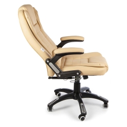 Офисное массажное кресло Calviano Veroni 55 (бежевое), фото 2