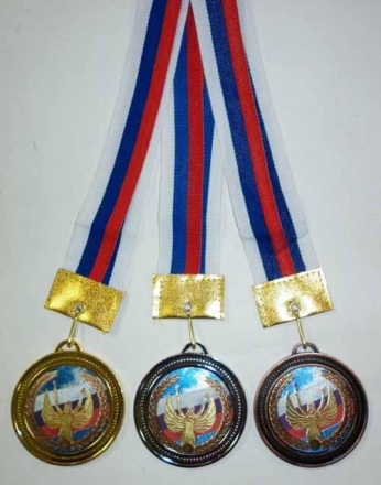 Медаль *НИКА d-65мм 2 место (серебро), фото 1
