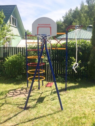 Детский спортивный комплекс для дачи ROMANA Космодром (без качелей), фото 5