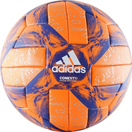 Мяч футбольный профессиональный &quot;ADIDAS Conext 19 OMB WTR&quot; р.5, фото 1