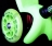 Самокат трехколесный  Moove&amp;Fun  MF-MINI-LED зелёный