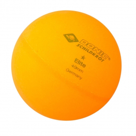 Мячики для настольного тенниса DONIC ELITE 1, 6 шт, оранжевый, фото 2