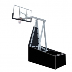 Мобильная баскетбольная стойка клубного уровня STAND72G, фото 2