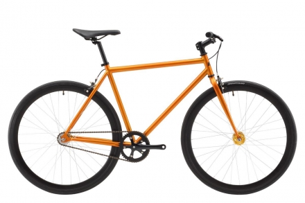 Велосипед Black One Urban 700 оранжево-черный 18&quot;, фото 1