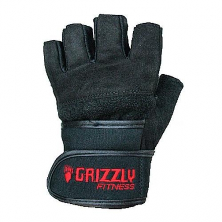 Перчатки с фиксатором запястья Grizzly Fitness Power training 8750-04 (женские), фото 3