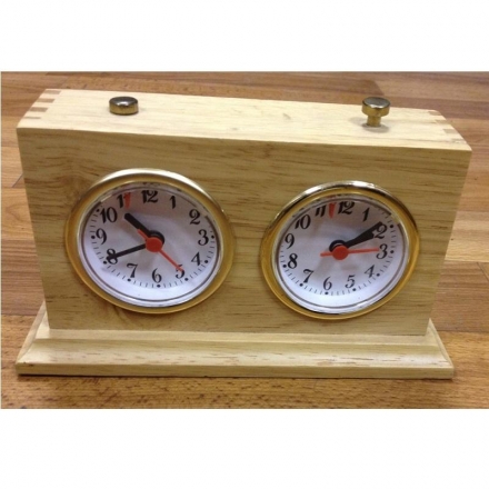 Часы механические Рубин в деревянном корпусе ЛЮКС, фото 1