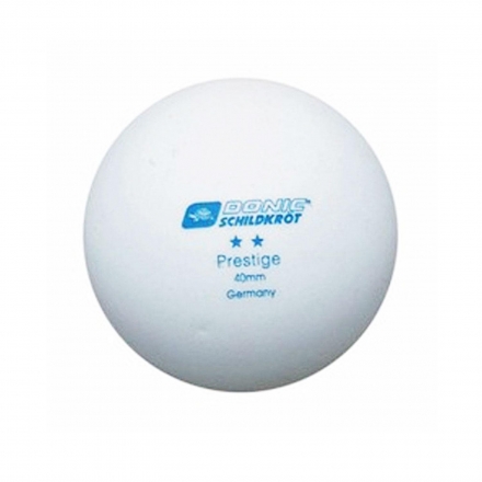 Мячики для настольного тенниса DONIC PRESTIGE 2, 6 шт, белые, фото 2
