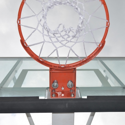 Баскетбольная мобильная стойка DFC STAND72G PRO 180x105см (стекло 12мм, шесть коробов), фото 4