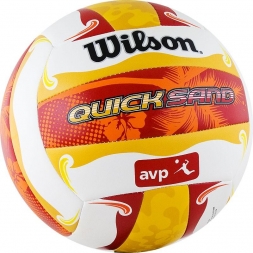 Мяч волейбольный &quot;Wilson AVP Quicksand Aloha&quot;, размер 5, бело-желто-красный