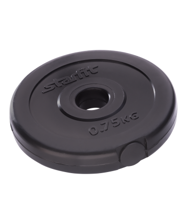 Диск пластиковый BB-203, d=26 мм, черный, 0,75 кг, фото 1