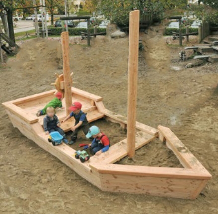 Песочница Лодка, фото 1
