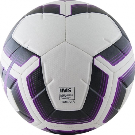 Мяч футбольный любительский &quot;NIKE Strike Team&quot;, р. 5, бело-черно-фиолетовый, фото 2