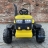Электромобиль трактор с прицепом JCB 8330 жёлтый