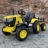 Электромобиль трактор с прицепом JCB 8330 жёлтый