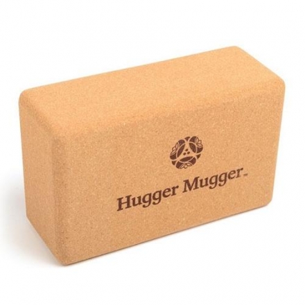 Блoк для йoги Hugger Mugger Cork Block, фото 1