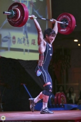 Штанга DHS Olympic 190 кг. для соревнований, аттестованная IWF, фото 2