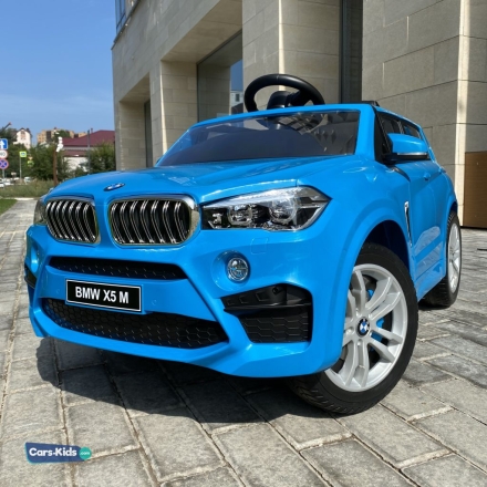 Электромобиль BMW X5M Z6661R синий, фото 4