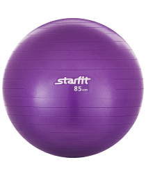 Мяч гимнастический GB-101 85 см, антивзрыв, фиолетовый