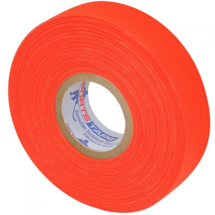 Лента для обмотки крюка клюшки 24мм х 25м, цвет оранжевый, фото 1
