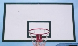 Щит баскетбольный игровой из влагостойкой фанеры, 1800х1050, шт., фото 2