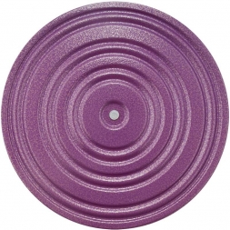 Диск здоровья металлический, диаметр 28 см, фиолетово-черный, фото 1