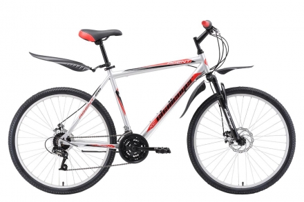 Велосипед Challenger Agent 26 D серебристо-красный 18&#039;&#039;, фото 1