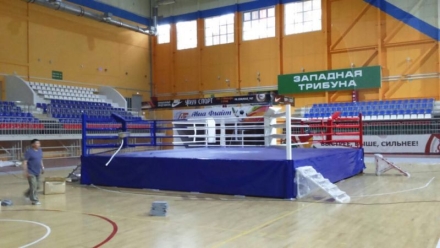 Ринг боксерский на помосте 7,32х7,32х1 м (помост 7,32х7,32х1 м), фото 2