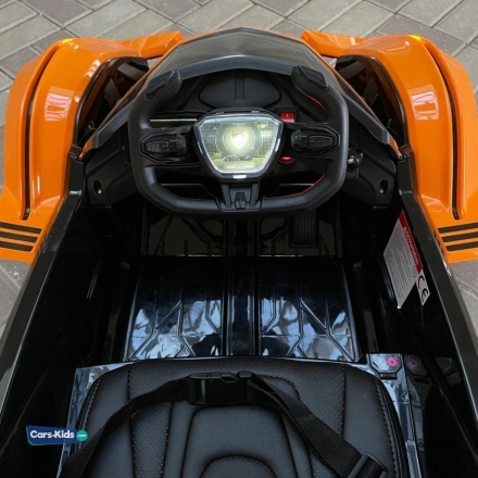 Электромобиль Lamborghini Vision Gran Turismo 4WD 12V HL528-LUX оранжевый, фото 14
