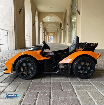 Электромобиль Lamborghini Vision Gran Turismo 4WD 12V HL528-LUX оранжевый, фото 7