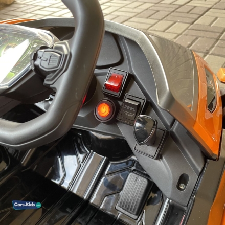 Электромобиль Lamborghini Vision Gran Turismo 4WD 12V HL528-LUX оранжевый, фото 6