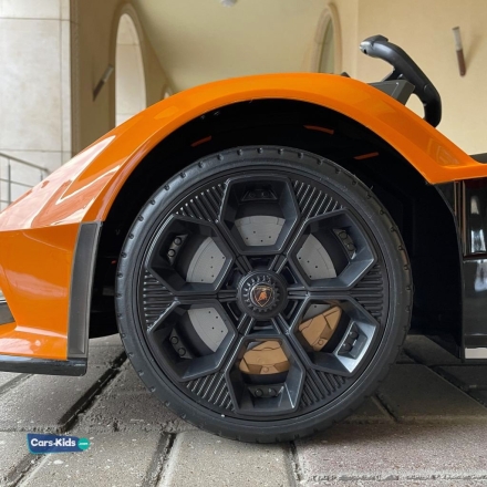 Электромобиль Lamborghini Vision Gran Turismo 4WD 12V HL528-LUX оранжевый, фото 5