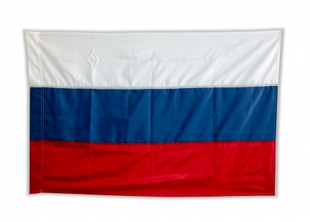 Флаг России 90х135 шелк, фото 1
