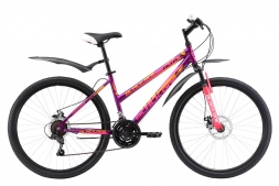 Велосипед Black One Alta 26 D фиолетово-розовый 16&quot;