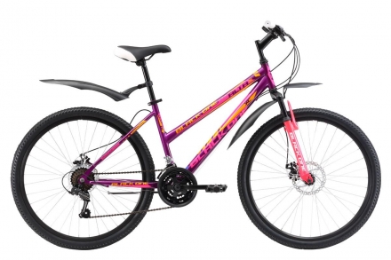 Велосипед Black One Alta 26 D фиолетово-розовый 16&quot;, фото 1