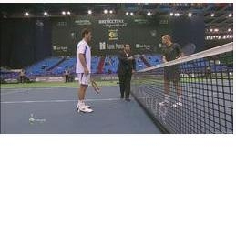 Сетка для большого тенниса, 1,07м.х12,80 м, толщина нити: 2,2 мм, черная, фото 1
