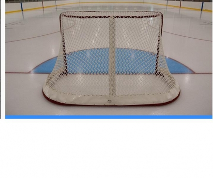 Сетка для хоккейных ворот (хоккей с шайбой), размеры 1,25х1,85х0,50х1,15 м, толщина нити: 5,0 мм, фото 1