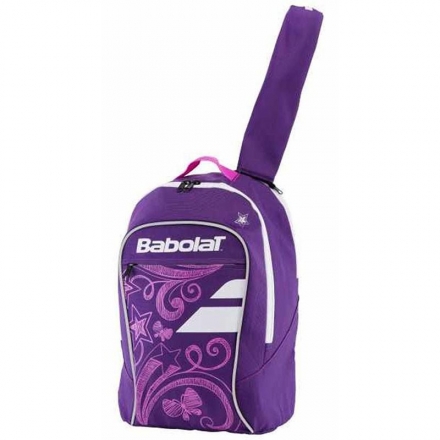 Рюкзак спортивный детский &quot;BABOLAT Backpack&quot;, с карманом под 1 теннисную ракетку, фиолетовый, фото 1